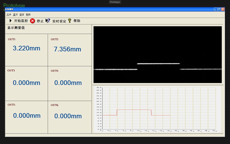 LS系列3D轮廓传感器检测软件